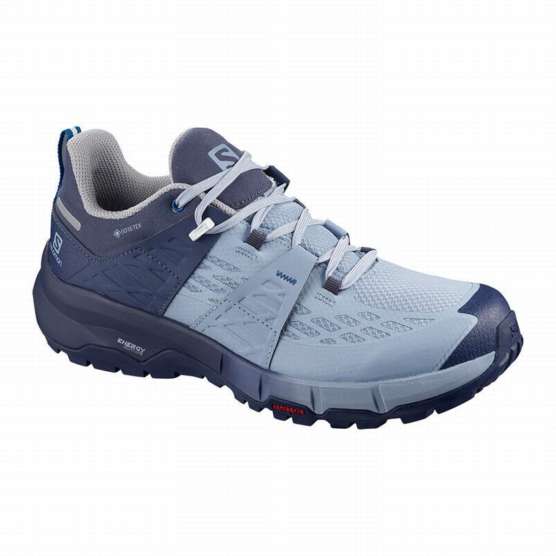 Chaussures De Randonnée Salomon Femme Bleu - Salomon ODYSSEY GTX W - France (2836-WQJOD)